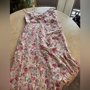Express Floral Pink Dress